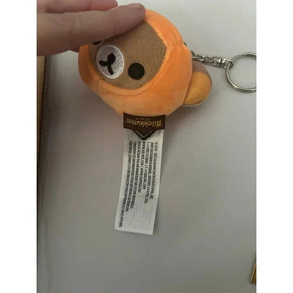 Rilakkuma Pumpkin Plush Keychain - Halloween Rilakkuma - Picture 3 of 4